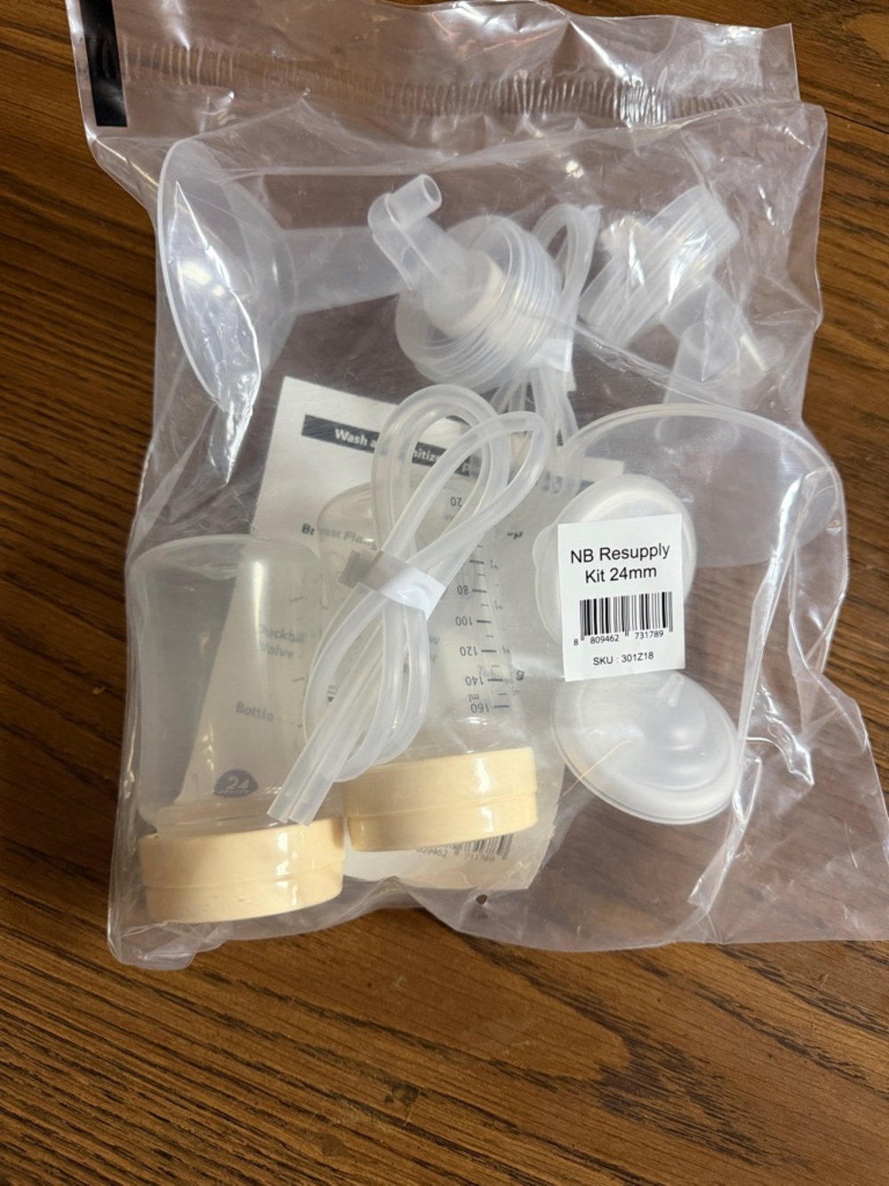 TWO Nursing/Pumping Resupply Kit 24mm Replacement Parts